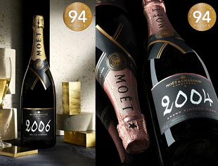 モエ・エ・シャンドンのヴィンテージ シャンパンが、米国のワイン専門誌「ワイン・スペクテーター」で、史上最高評価を獲得