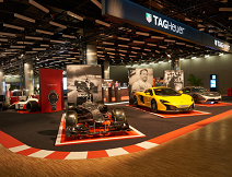タグ・ホイヤーのスペシャルエキシビション「ジュネーブモーターショー 2015 」