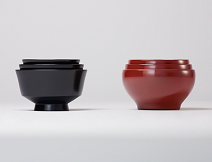 会津漆器「めぐる」 視覚障がい者の感性と漆器職人の技術がコラボレート