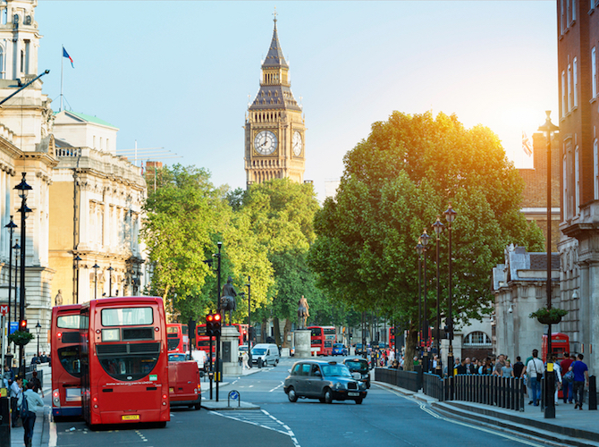 ロンドン 1/3　<br>世界中から富豪が集まるロンドン