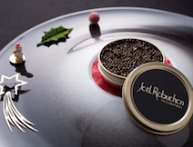 ジョエル・ロブションのクリスマス限定メニュー