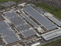 ベントレー・モーターズ 英国最大の太陽光発電カーポートの建設を発表